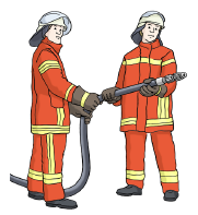 2 Männer von der Feuerwehr